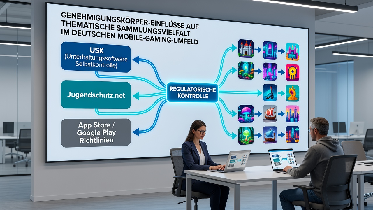 Analyse von Themenverteilungen in genehmigten mobilen Spielen