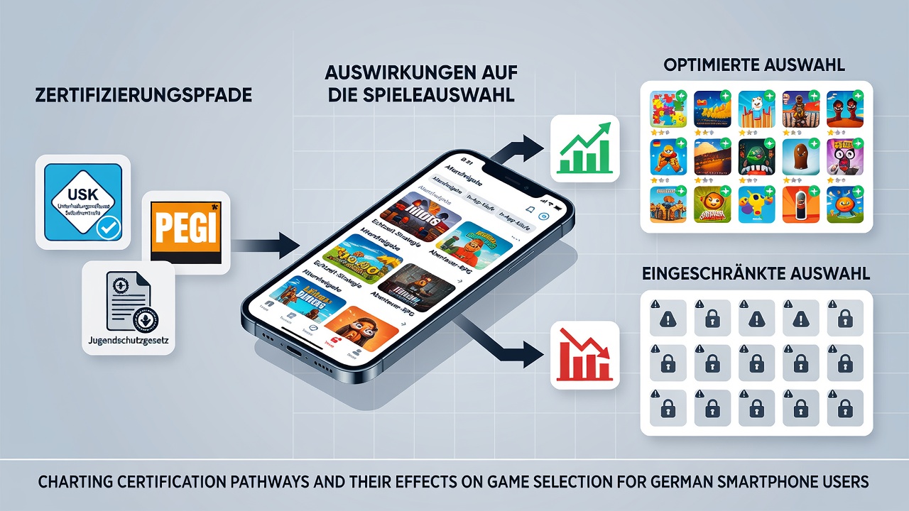 Deutsche Nutzer analysieren Zertifizierungsdetails auf Smartphone-Displays