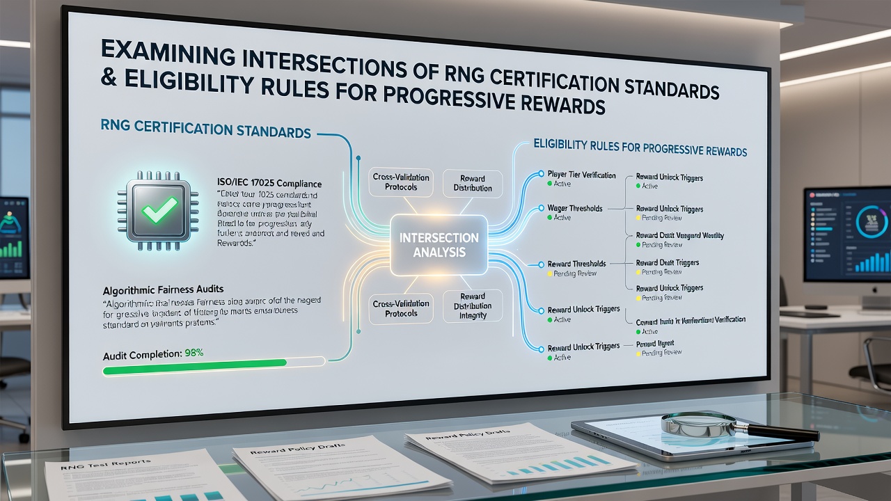 Illustration der Integration von RNG-Zertifikaten in progressive Belohnungssysteme auf Live-Plattformen