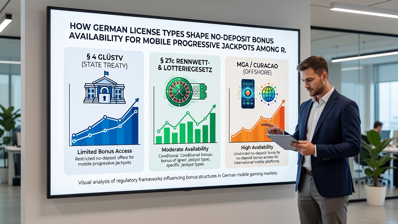 Mobile App mit Progressivem Jackpot und Lizenzhinweisen