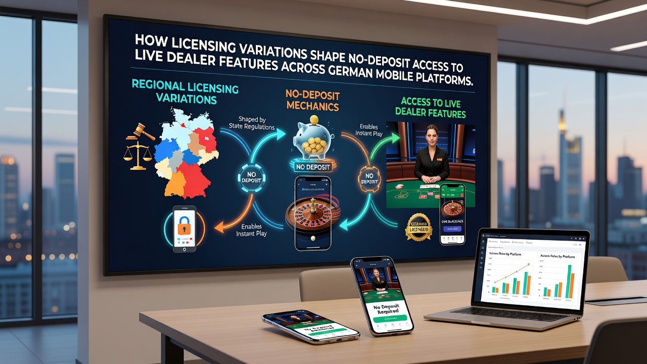 Mobile Live-Dealer-Schnittstellen und Lizenzbedingungen im Vergleich