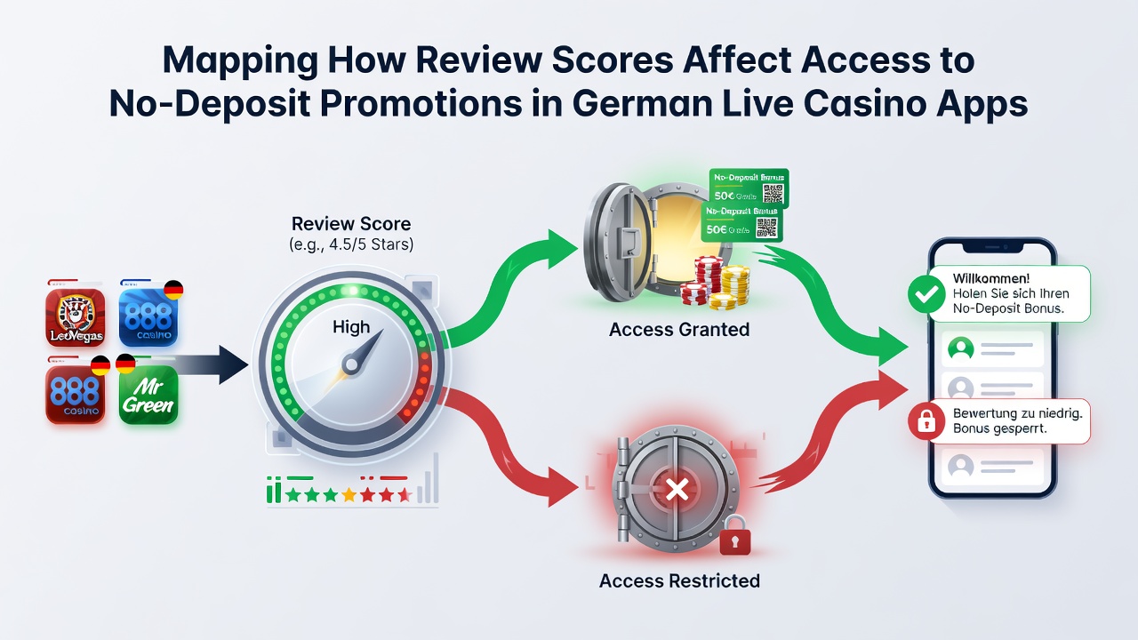 Visualisierung von Datenflüssen zwischen App-Bewertungen und No-Deposit-Bonus-Systemen in Live-Casino-Anwendungen