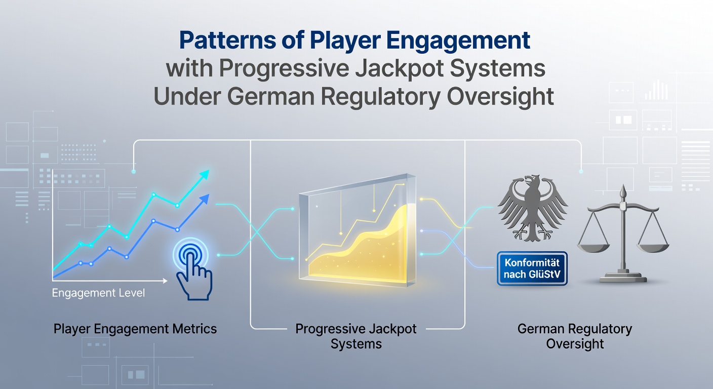 Grafische Darstellung von Spielerengagementmustern in progressiven Jackpot-Systemen unter deutscher Aufsicht