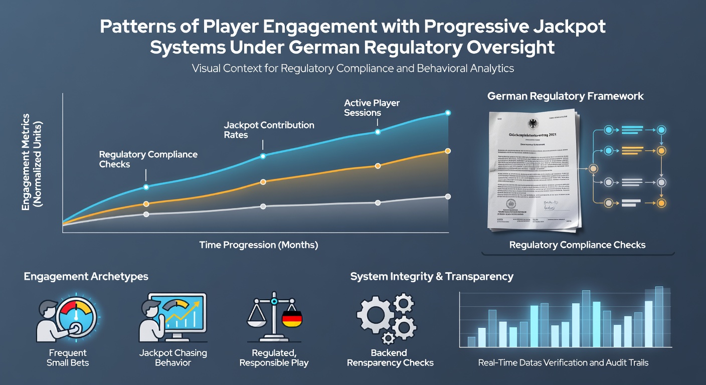 Illustration von Interaktionsmustern und Pool-Entwicklungen in regulierten Jackpot-Netzwerken